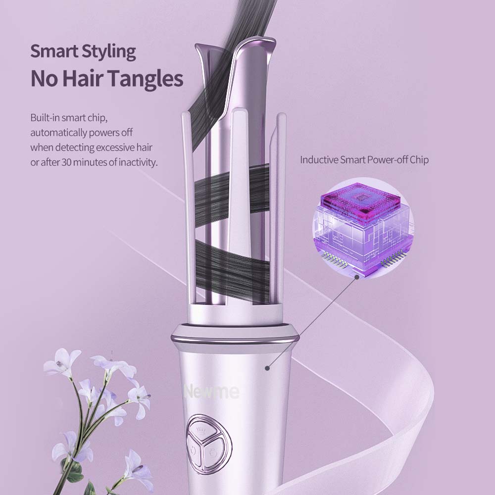 Newme Automatic Curling Iron – 1.1 inch（1 1/10 or 28mm）